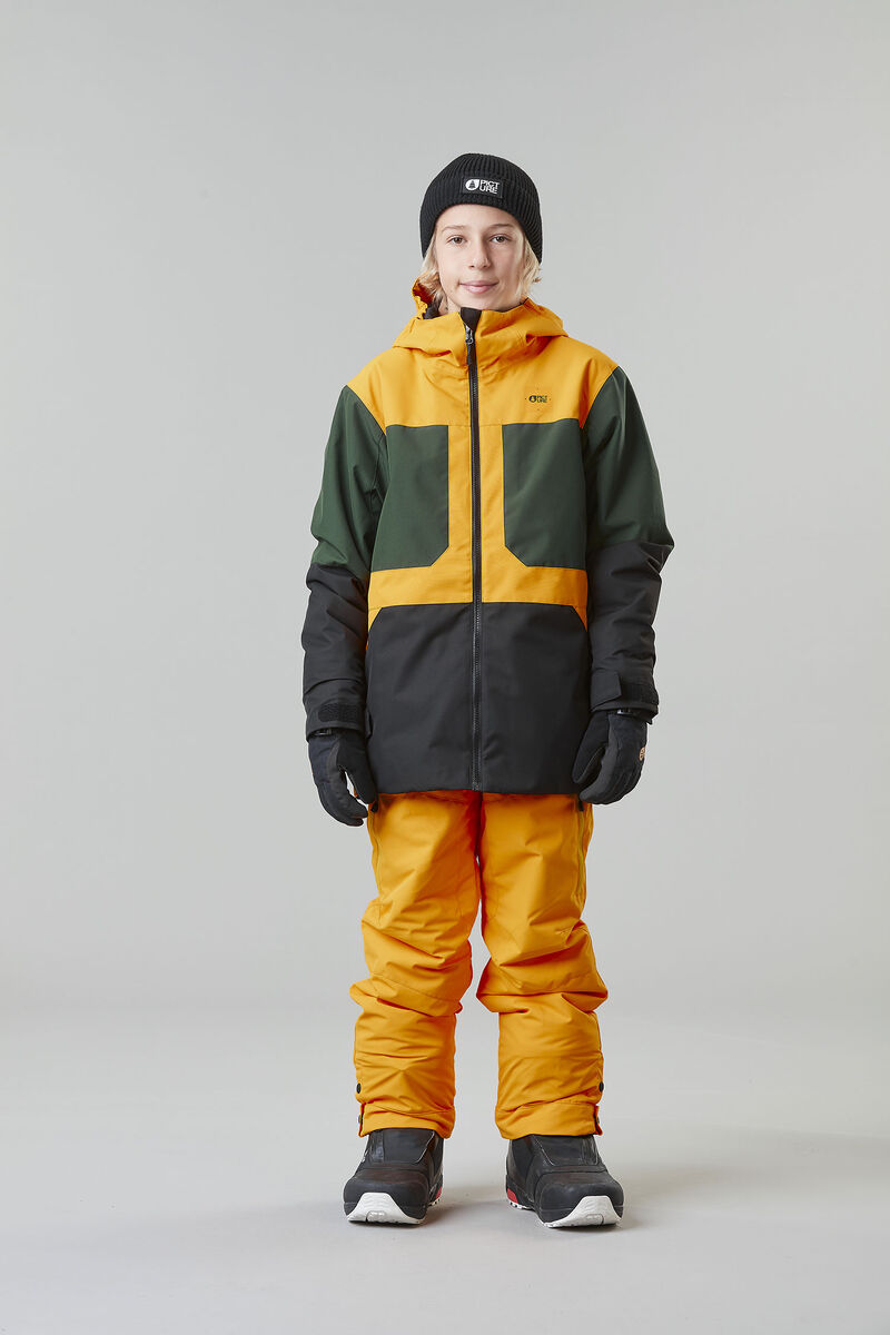 Picture Organic Time Kids' Snow Pants Yellow | PFU-078451