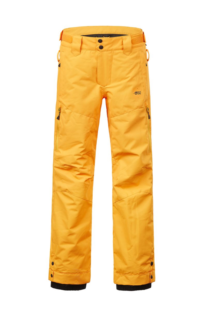 Picture Organic Time Kids\' Snow Pants Yellow | PFU-078451