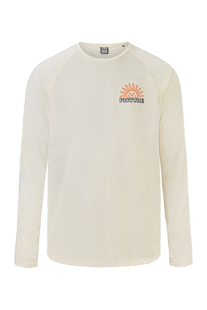 Picture Organic Timont Ls Surf Men's Sweaters White | MHI-064975