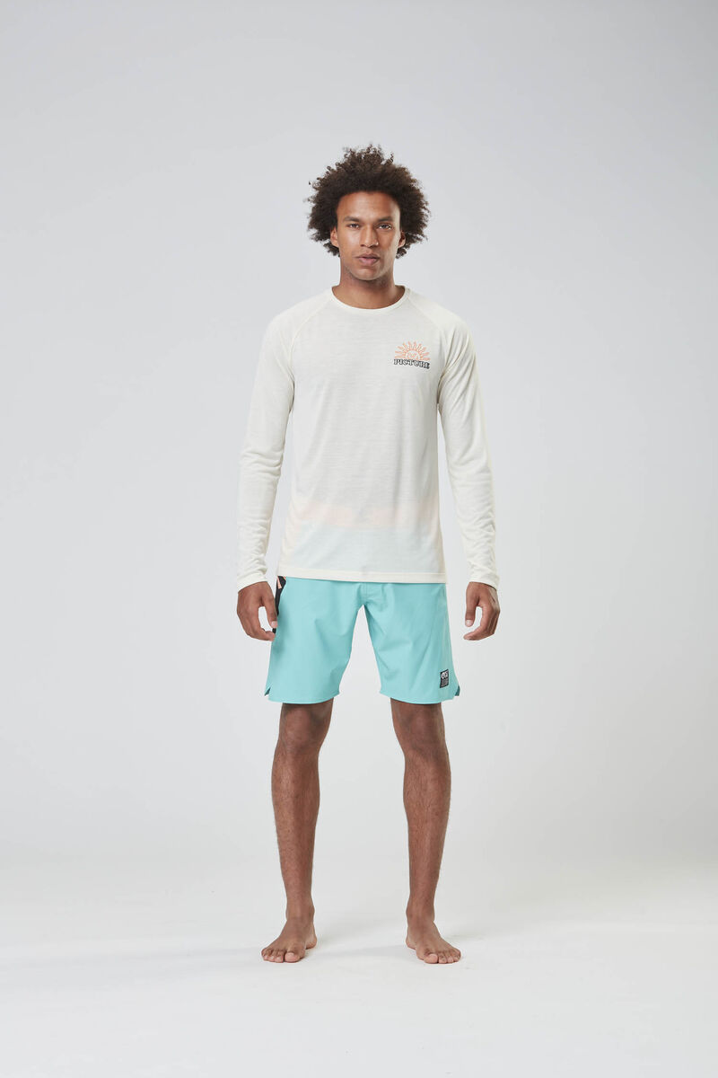 Picture Organic Timont Ls Surf Men's Sweaters White | MHI-064975