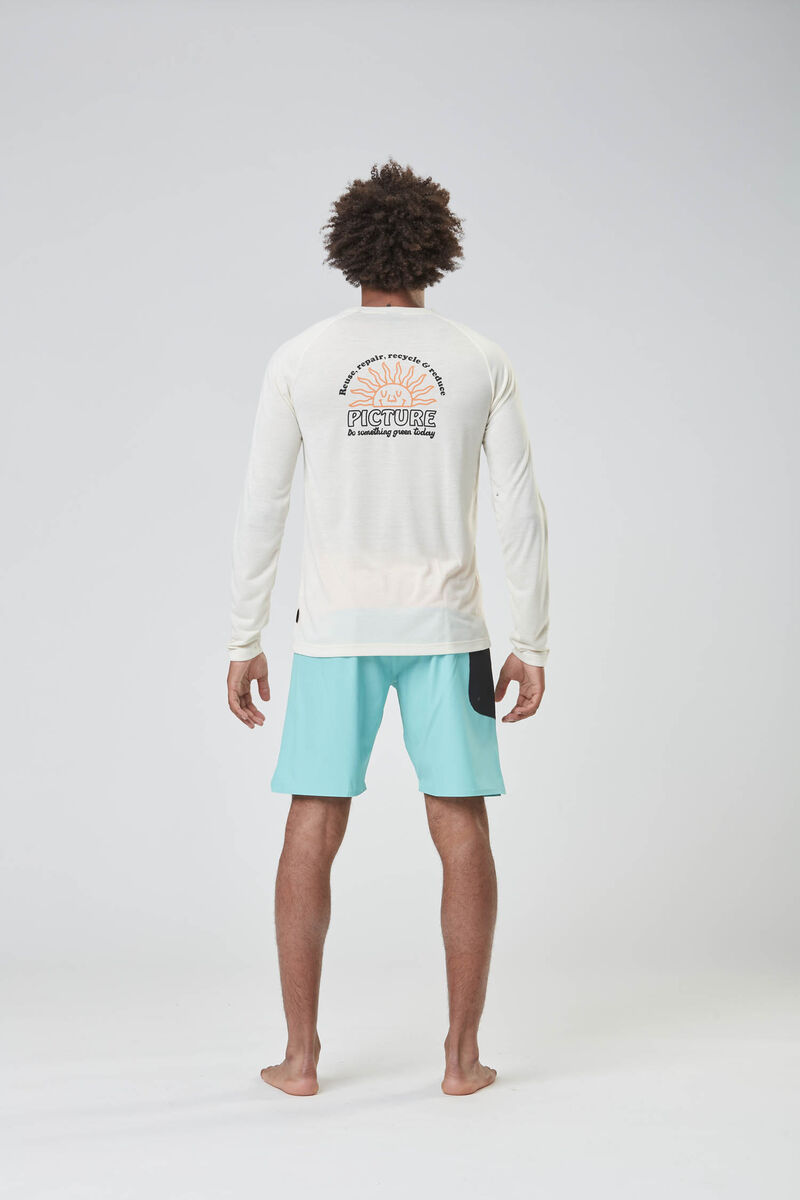 Picture Organic Timont Ls Surf Men's Sweaters White | MHI-064975