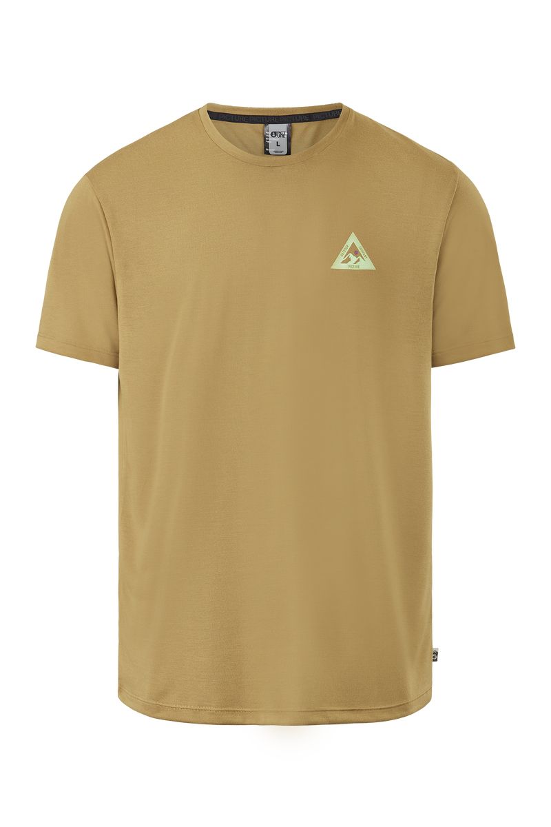 Picture Organic Timont Ss Urban Tech Men's T Shirts Gold | HNW-975624