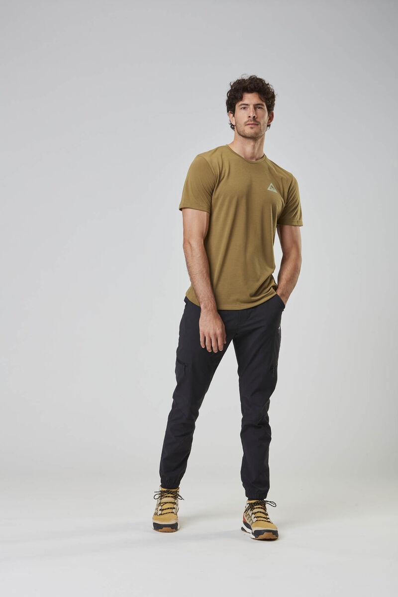 Picture Organic Timont Ss Urban Tech Men's T Shirts Gold | HNW-975624