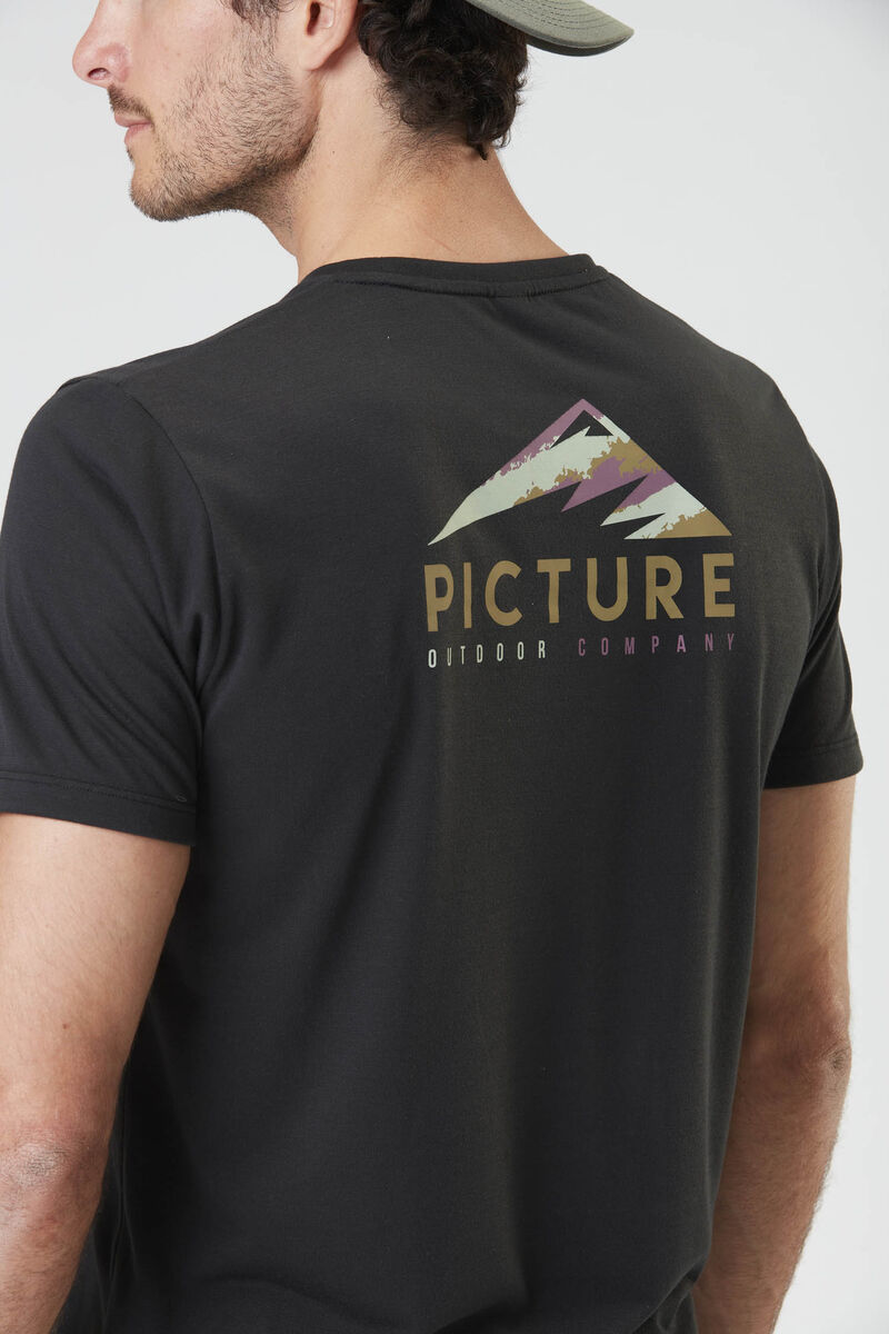 Picture Organic Timont Ss Urban Tech Men's T Shirts Black | SJB-794650