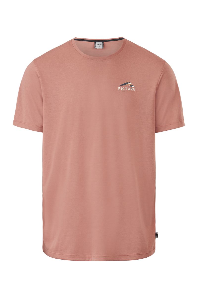 Picture Organic Timont Ss Urban Tech Men's T Shirts light Pink | XSY-609387