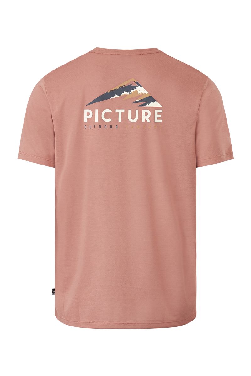 Picture Organic Timont Ss Urban Tech Men's T Shirts light Pink | XSY-609387