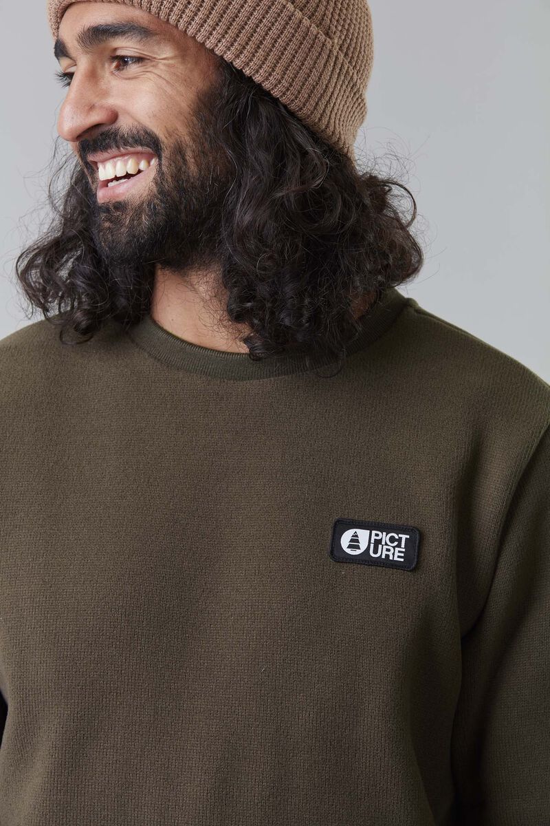 Picture Organic Tofu Men's Sweaters Dark Green | KCD-067213