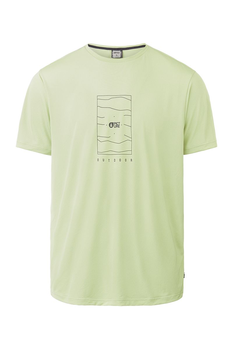 Picture Organic Travis Tech Men's T Shirts Green | YVK-597264