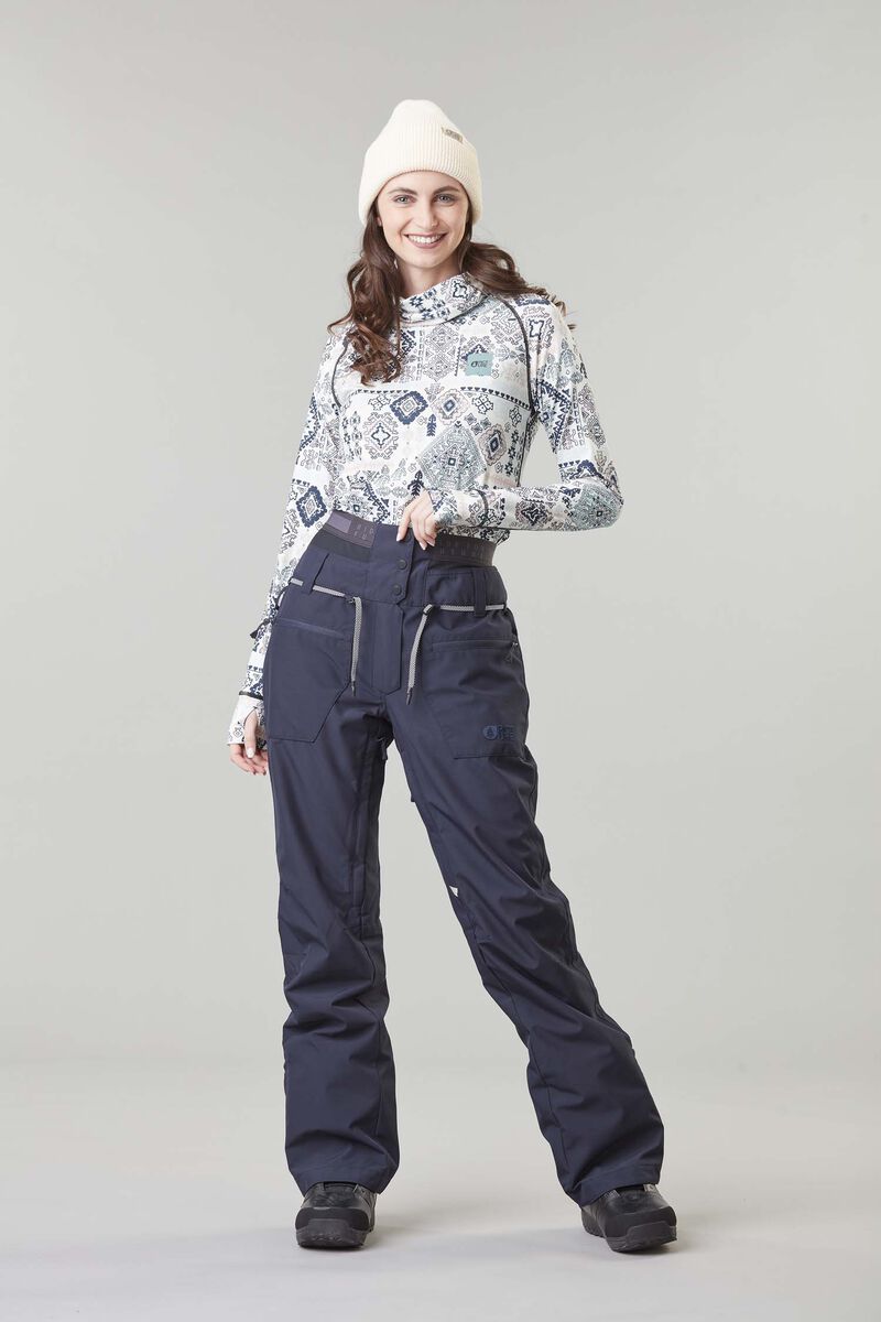 Picture Organic Treva Pt Women\'s Snow Pants Dark Blue | CIS-954103