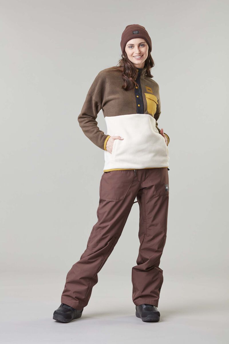 Picture Organic Treva Pt Women\'s Snow Pants Chocolate | FSO-780469