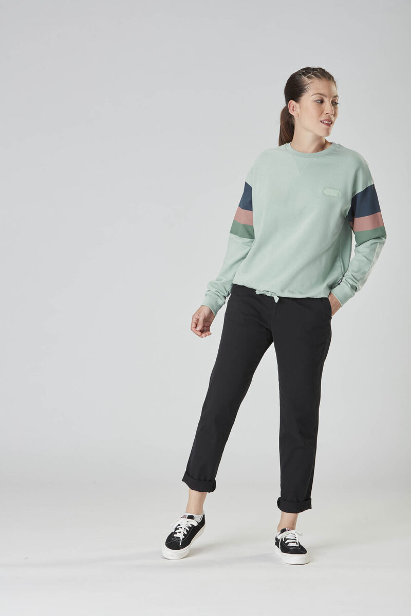 Picture Organic Trisse Crew Women's Sweaters Blue | GDO-093574