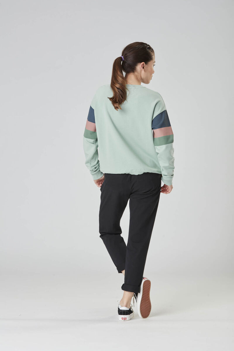 Picture Organic Trisse Crew Women's Sweaters Blue | GDO-093574