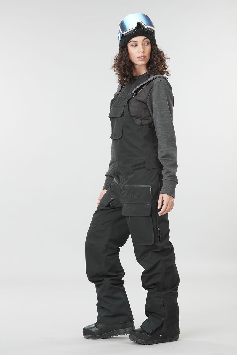 Picture Organic U10 Bib Women's Snow Pants Black | HFO-916347