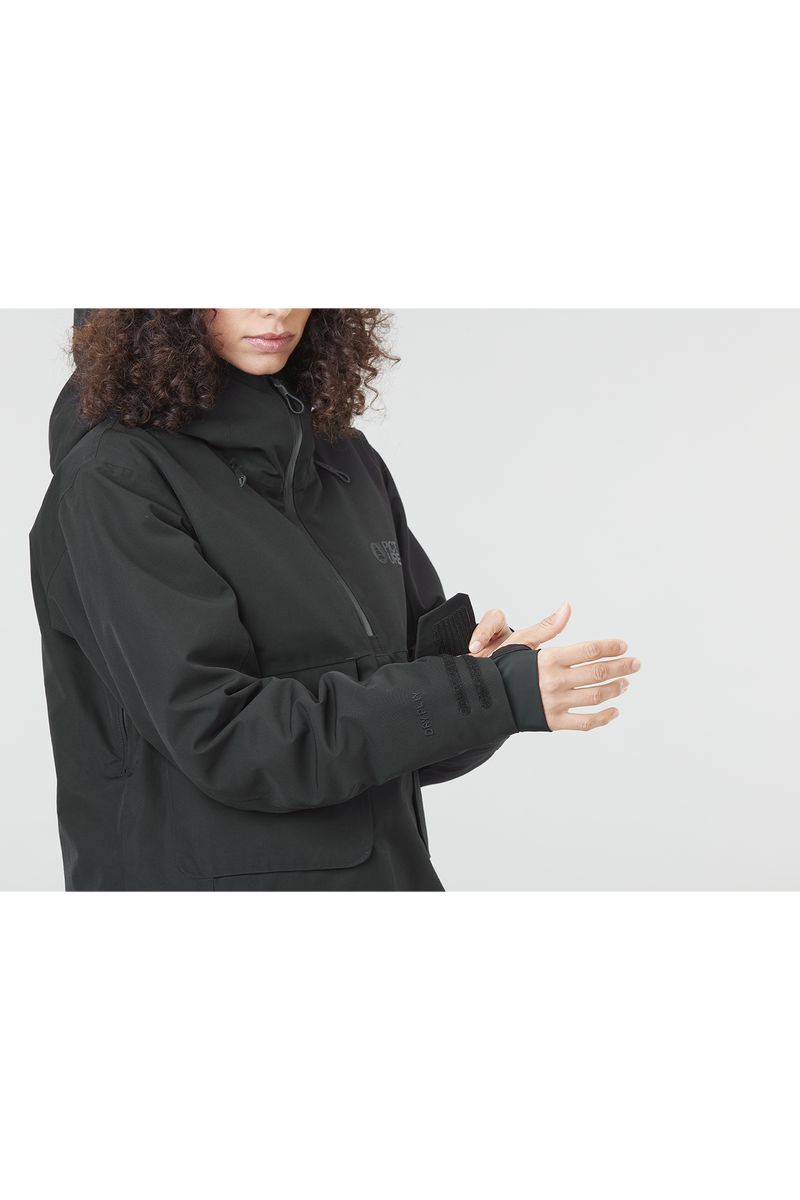 Picture Organic U14 Women's Snow Jackets Black | IUV-067138