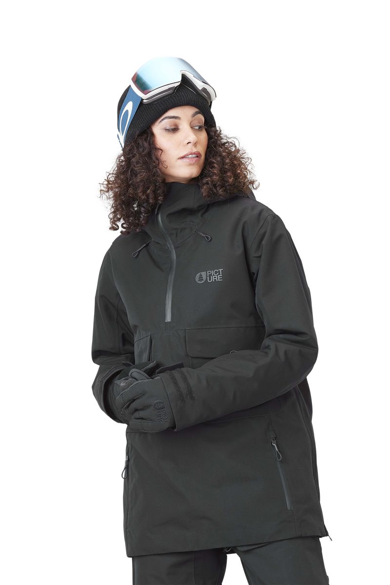 Picture Organic U14 Women's Snow Jackets Black | IUV-067138