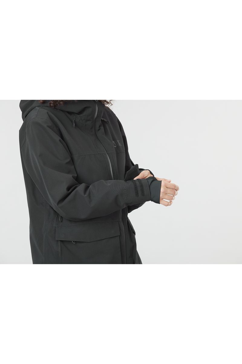 Picture Organic U16 Women's Snow Jackets Black | ODE-576031