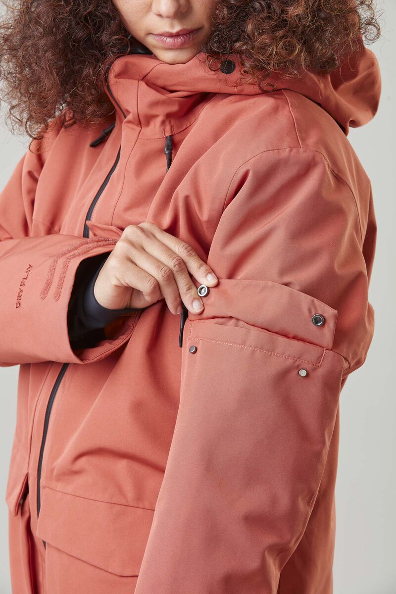 Picture Organic U16 Women's Snow Jackets Pink | WTU-602834