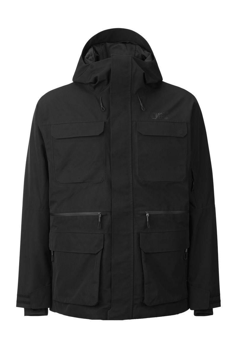 Picture Organic U44 Men's Snow Jackets Black | MLS-158704