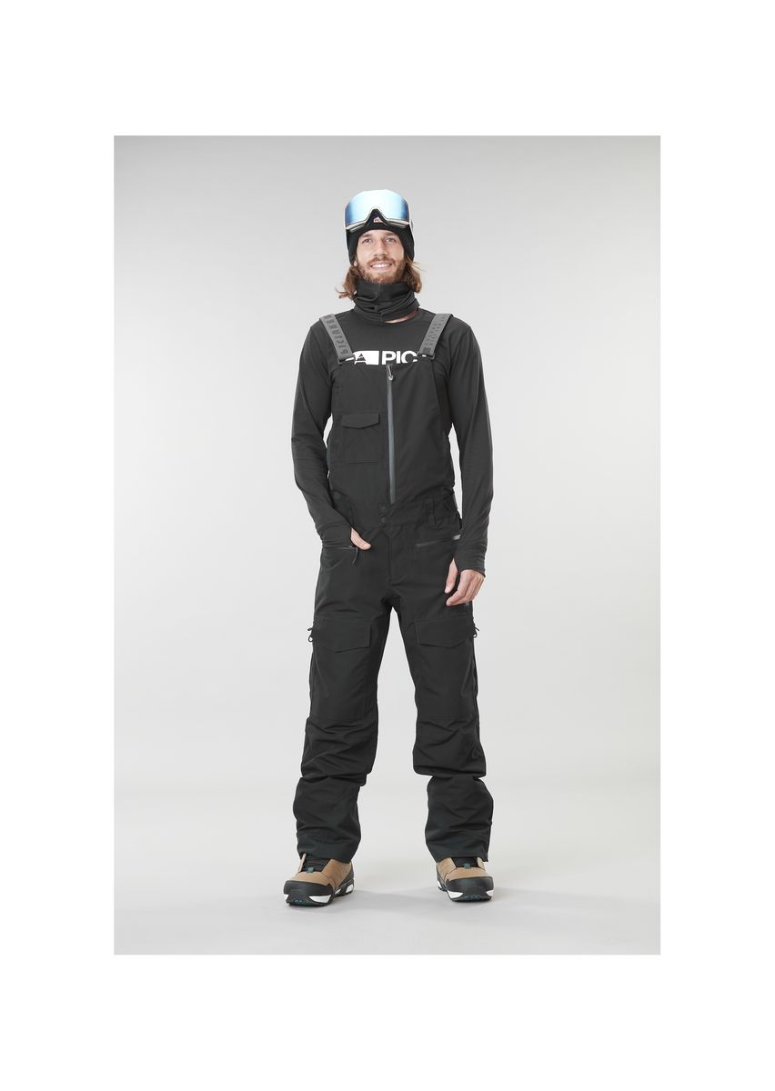 Picture Organic U77 Bib Men's Snow Pants Black | GEQ-402781