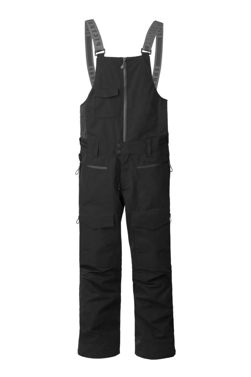 Picture Organic U77 Bib Men\'s Snow Pants Black | GEQ-402781