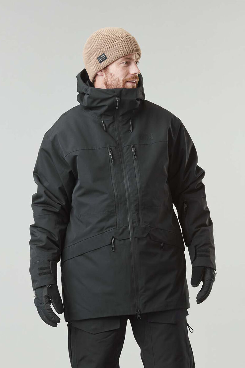 Picture Organic U88 Men's Snow Jackets Black | KYV-305928