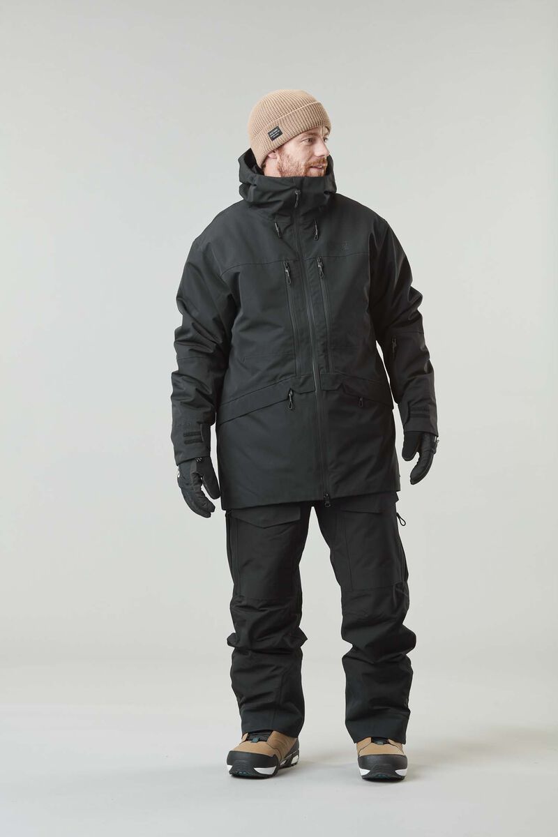 Picture Organic U88 Men's Snow Jackets Black | KYV-305928