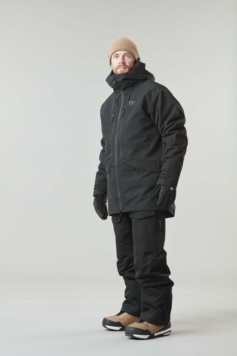 Picture Organic U88 Men's Snow Jackets Black | KYV-305928