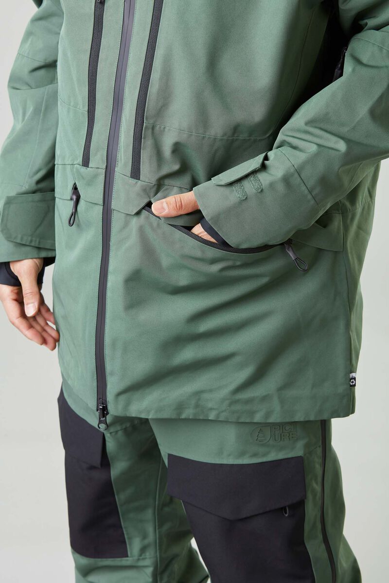 Picture Organic U88 Men's Snow Jackets Green | MWS-081974