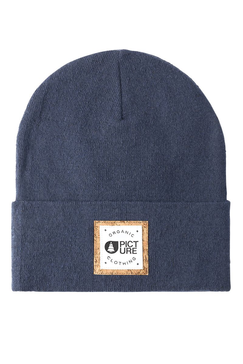 Picture Organic Uncle Women\'s Beanie Dark Blue | MBE-465283