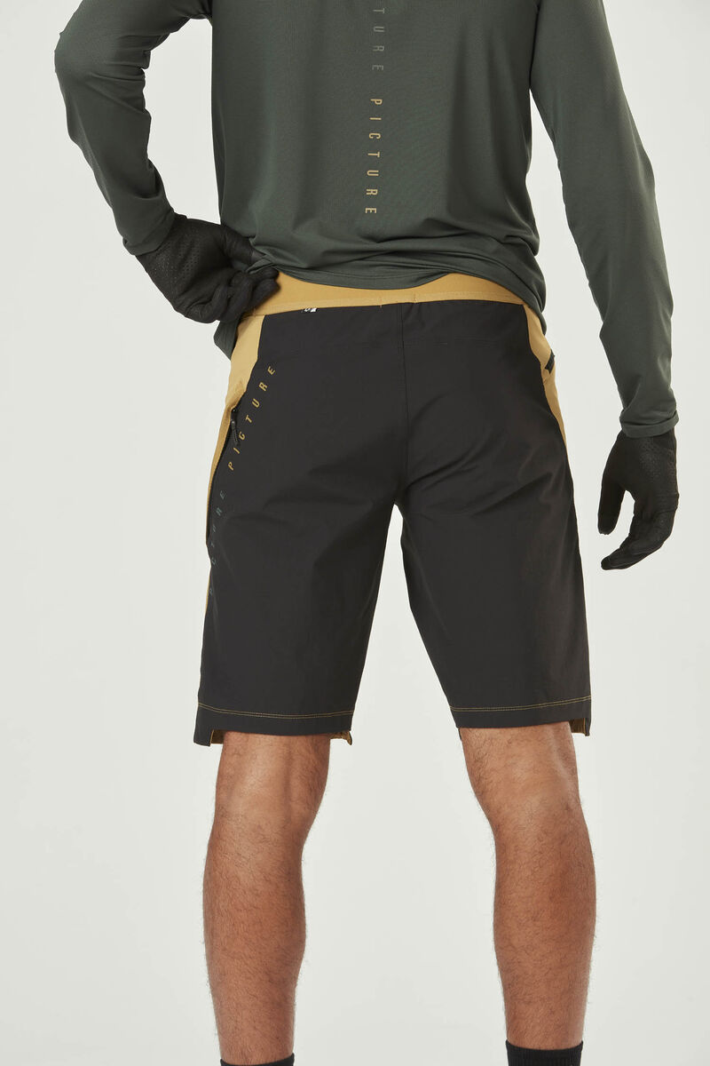 Picture Organic Vellir Stretch Men's Shorts Gold | XCN-706289