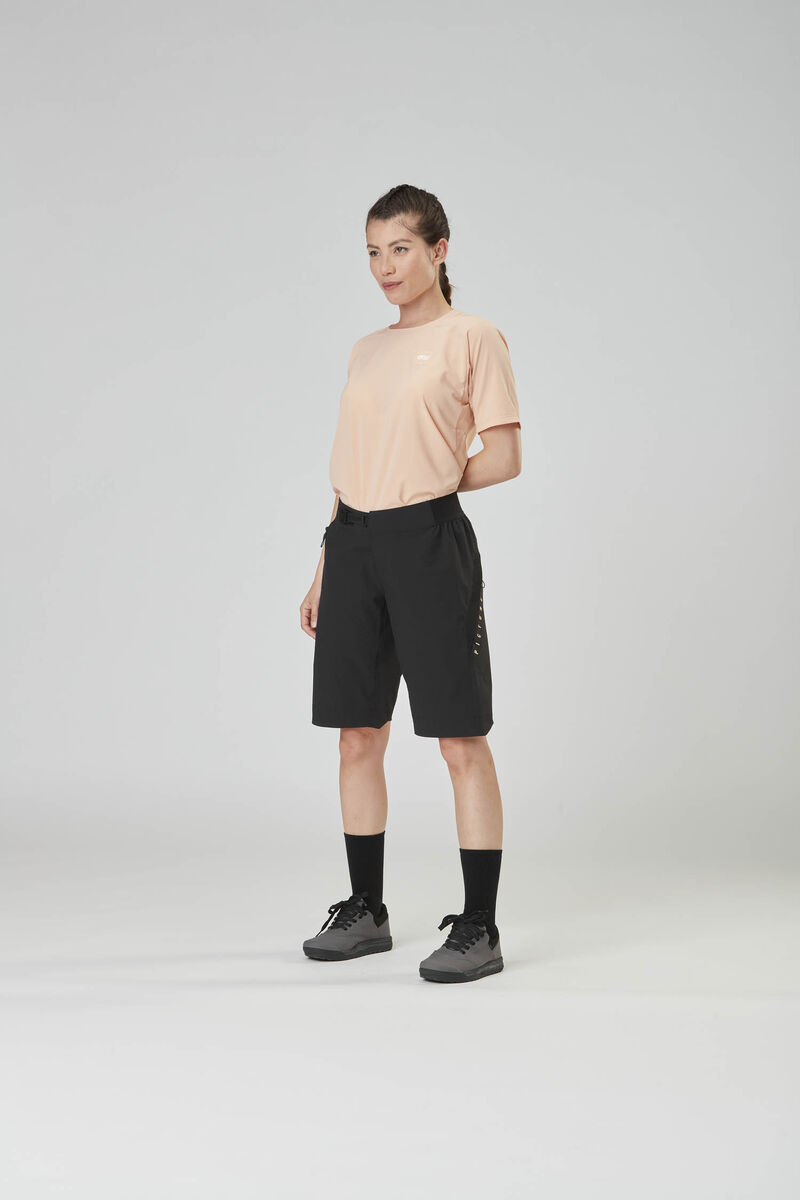 Picture Organic Vellir Stretch W Women's Shorts Black | CLQ-623407