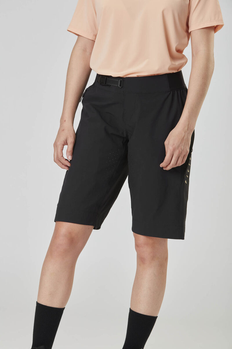 Picture Organic Vellir Stretch W Women's Shorts Black | CLQ-623407