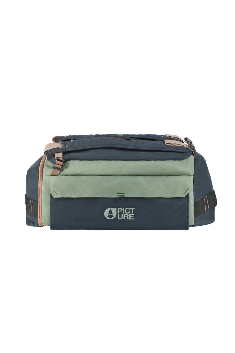 Picture Organic Weekend Warrior Men's Duffle Bags Green Dark Blue | INP-735416