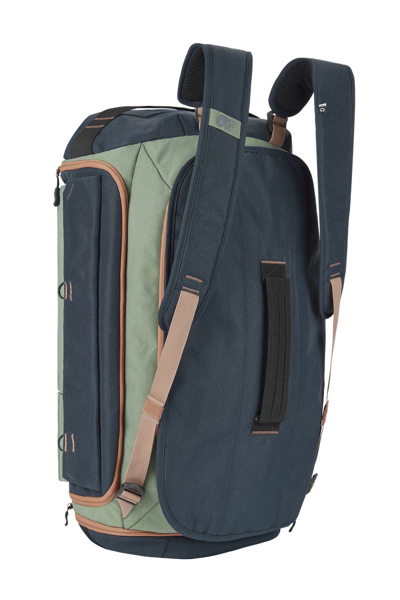 Picture Organic Weekend Warrior Men's Duffle Bags Green Dark Blue | INP-735416