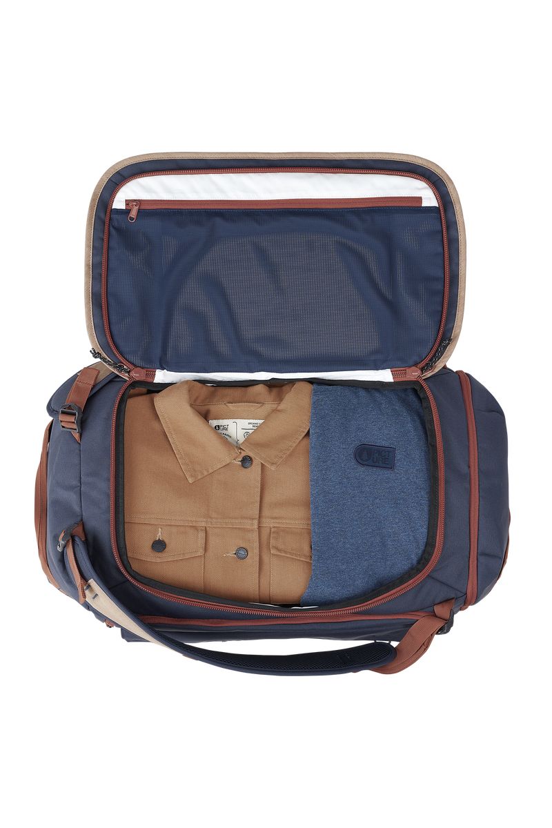 Picture Organic Weekend Warrior Men's Duffle Bags Dark Blue | UGB-519728