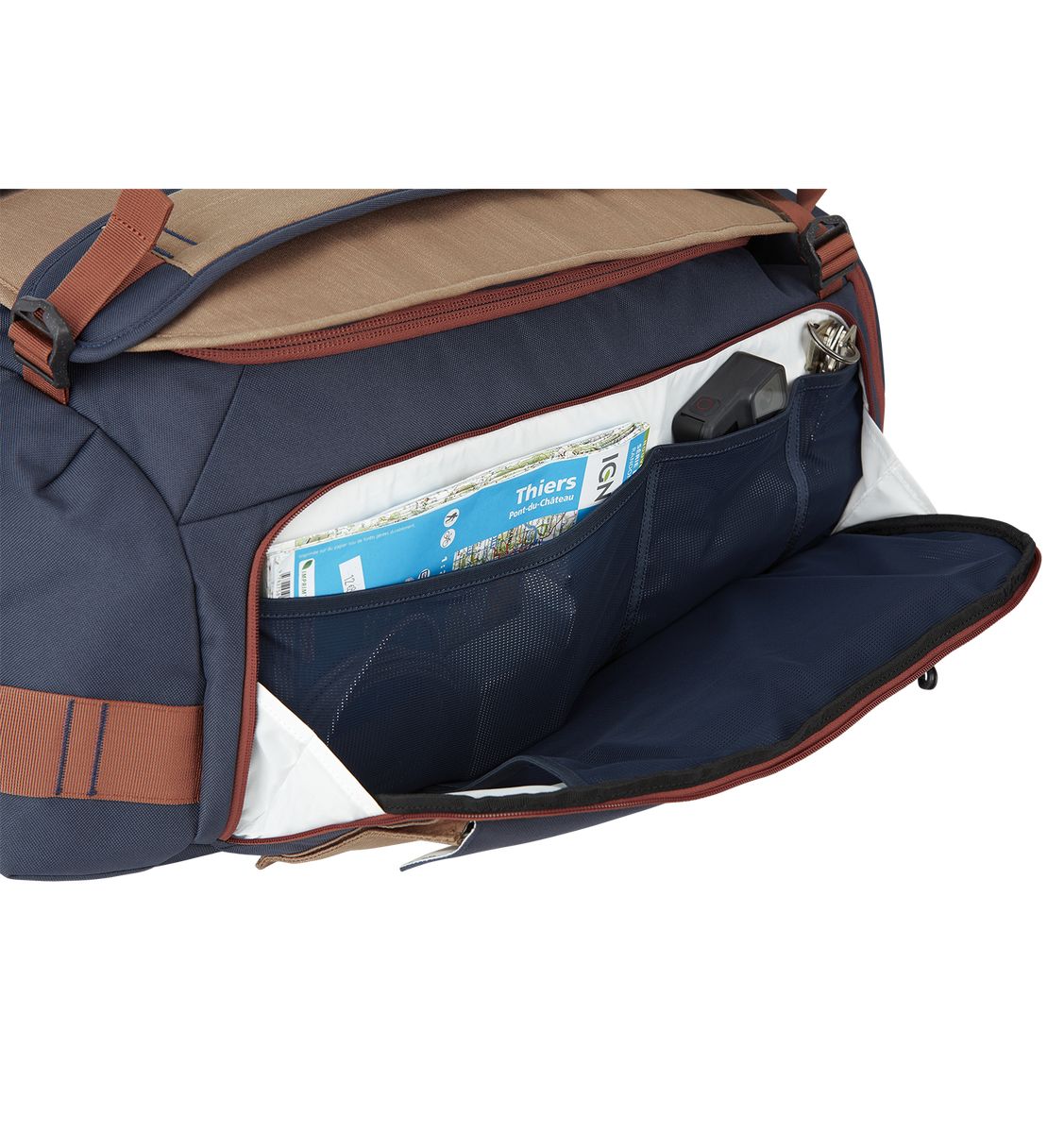 Picture Organic Weekend Warrior Men's Duffle Bags Dark Blue | UGB-519728