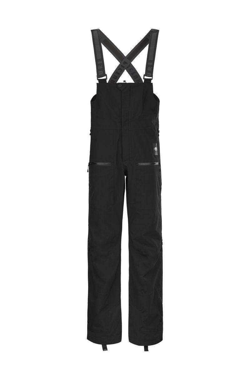 Picture Organic Welcome 3l Bib Men\'s Snow Pants Black | AVQ-847195