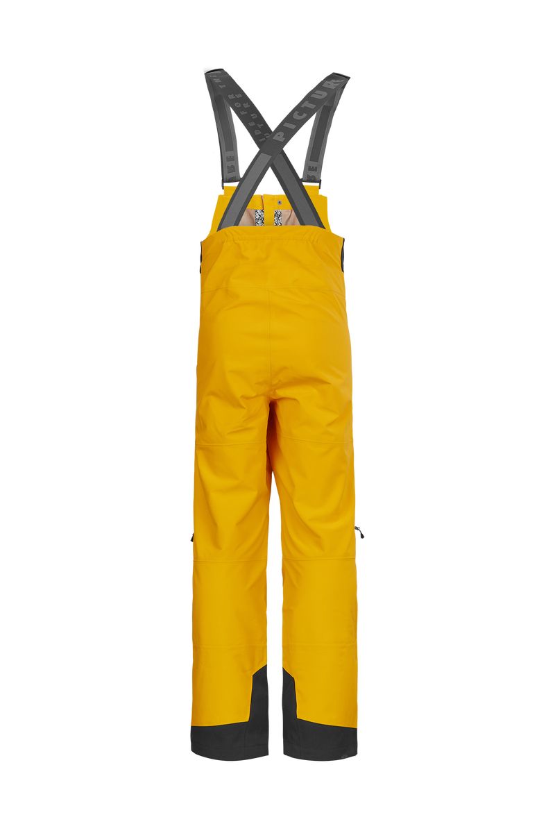 Picture Organic Welcome 3l Bib Men's Snow Pants Yellow | YLA-621734