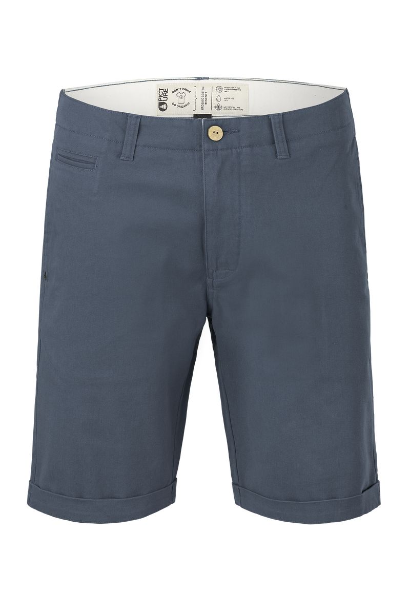 Picture Organic Wise Men's Shorts Dark Blue | RAB-051438