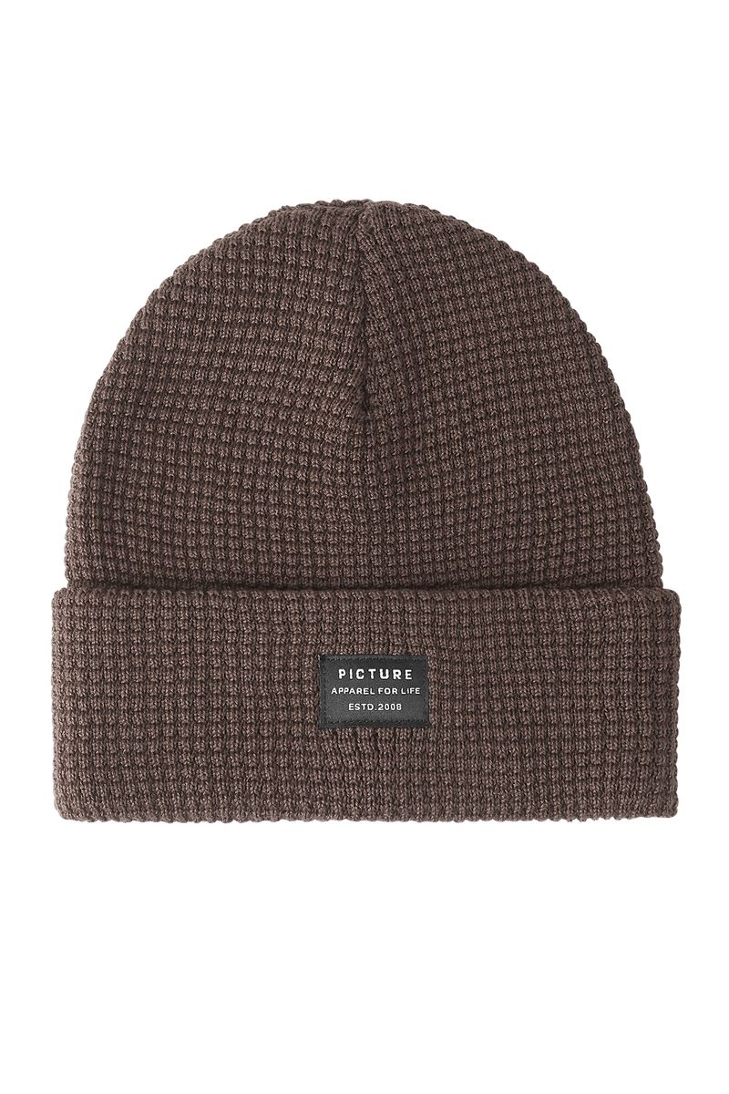 Picture Organic York Men\'s Beanie Chocolate | QTC-258397