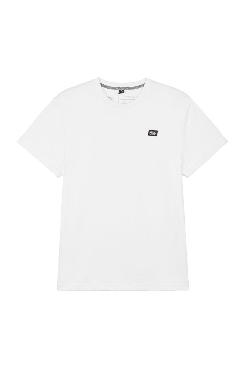 Picture Organic Yorra Men's T Shirts White | QIN-103247