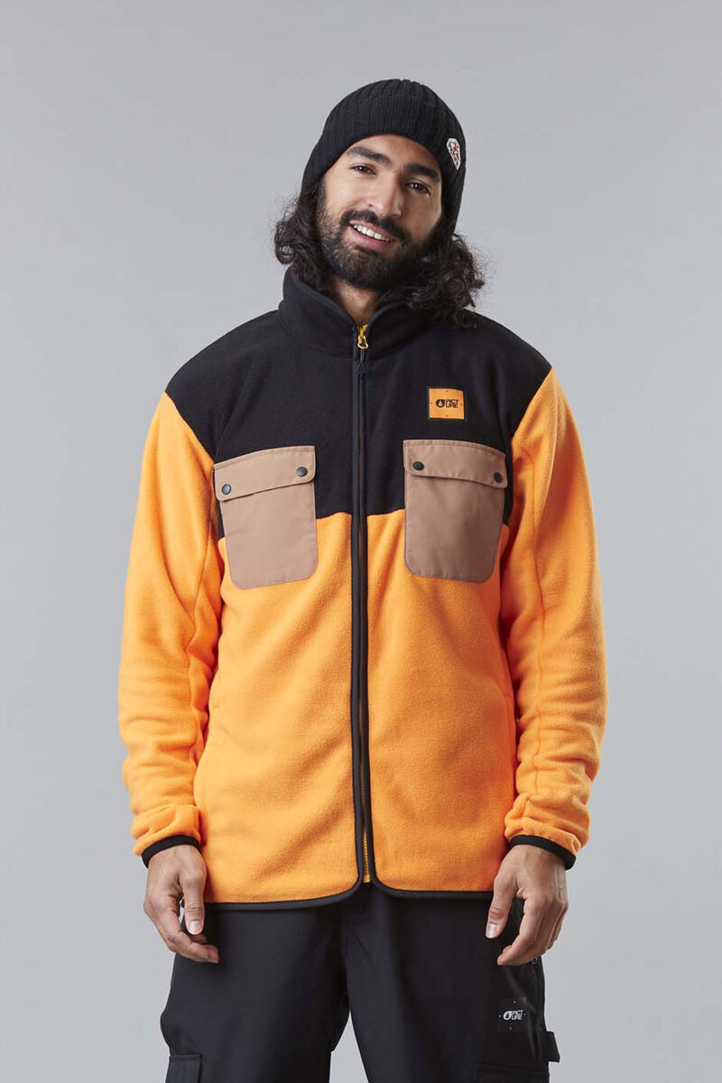 Picture Organic Artim Fz Men's Fleece Yellow | HLO-105426