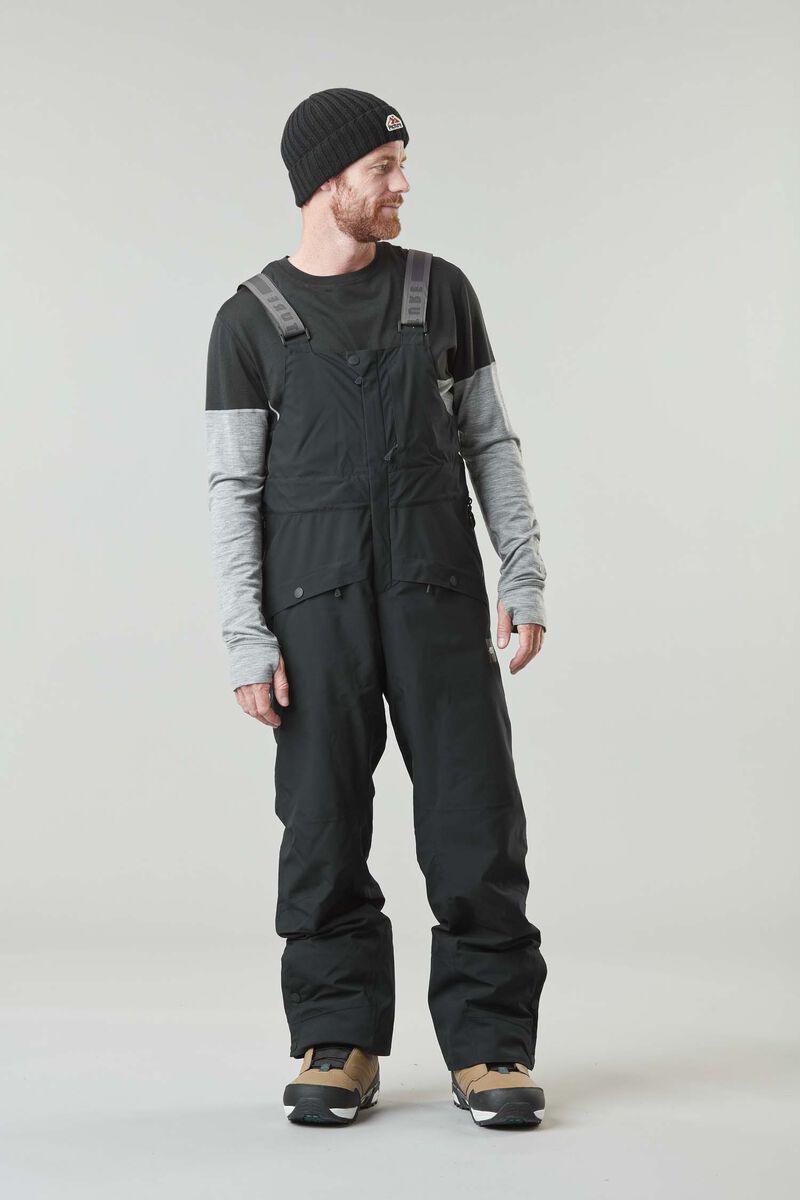 Picture Organic Avening Bib Men's Snow Pants Black | ROX-796541