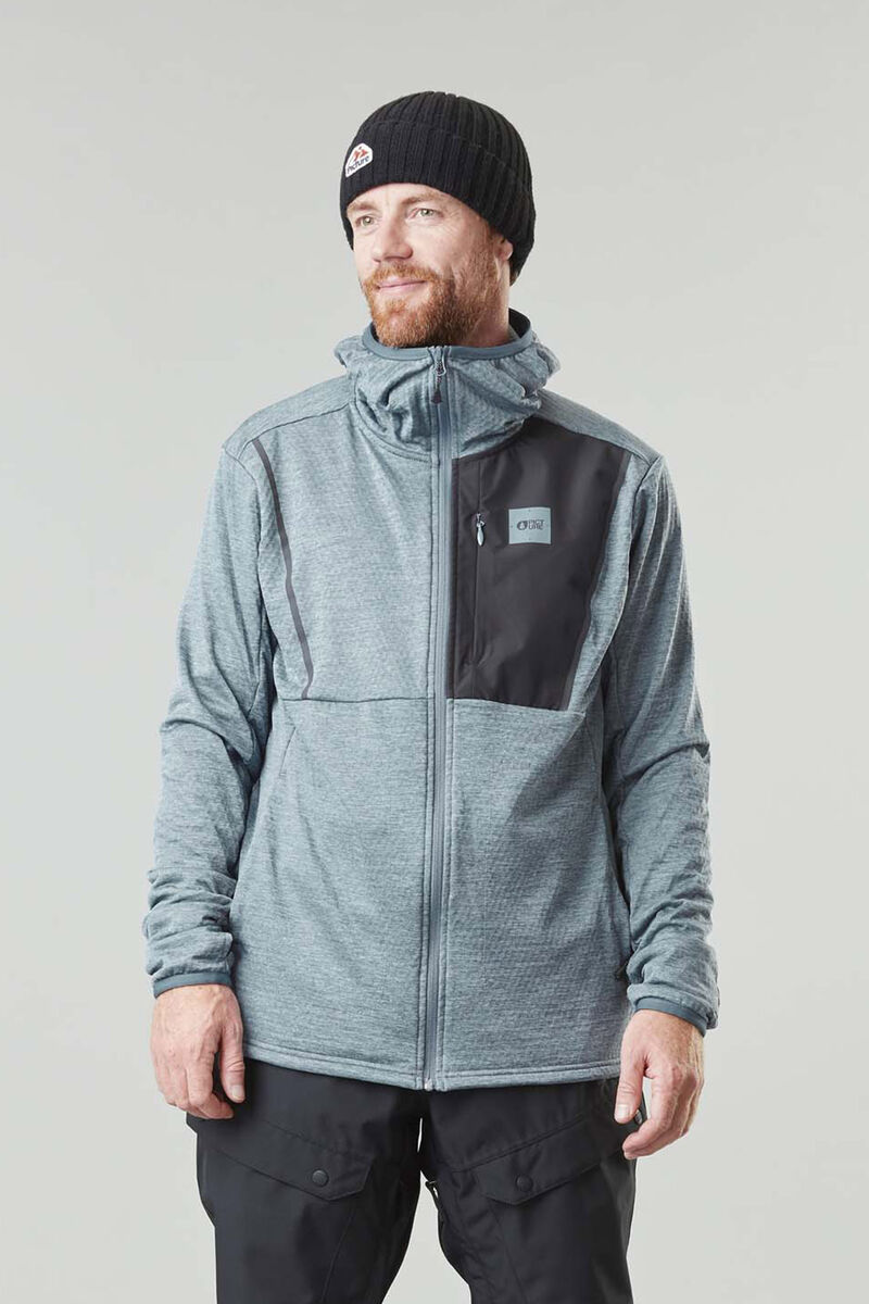 Picture Organic Bake Grid Fz Men's Fleece Blue | XUZ-835760