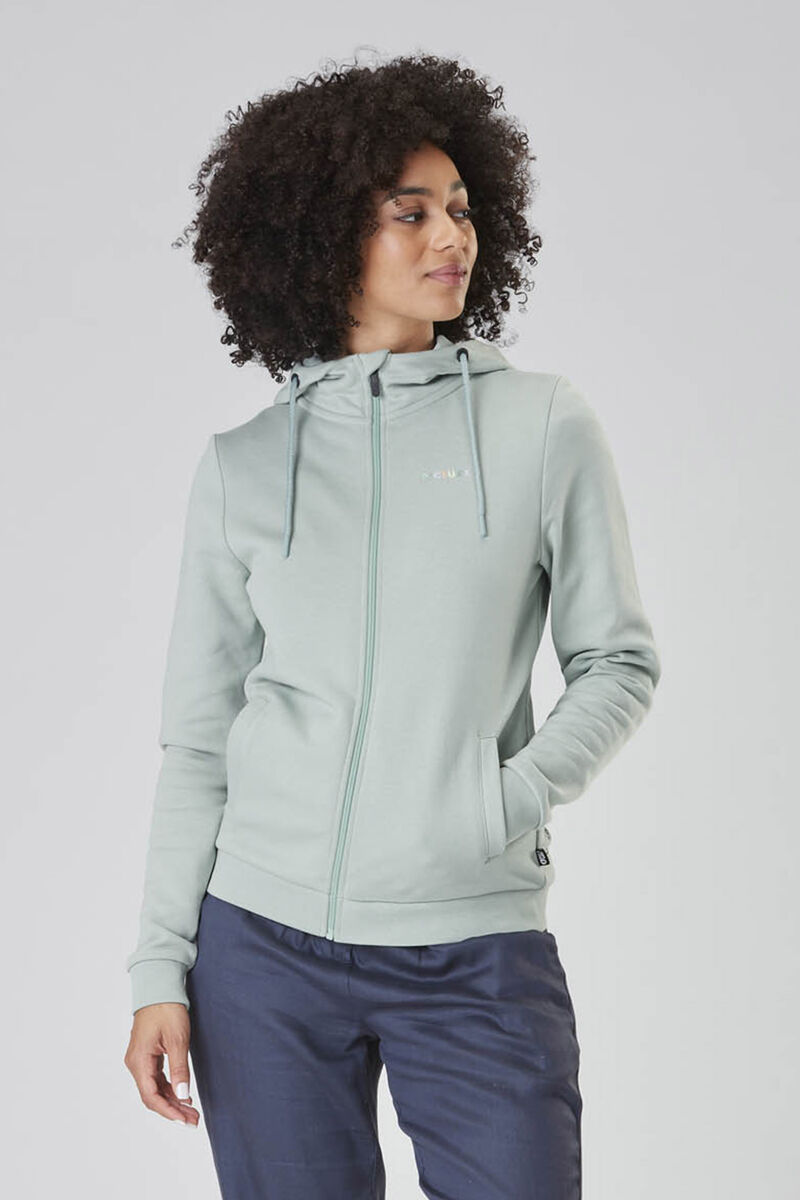 Picture Organic Basement Zip W Women's Hoodie Blue | QFH-893754