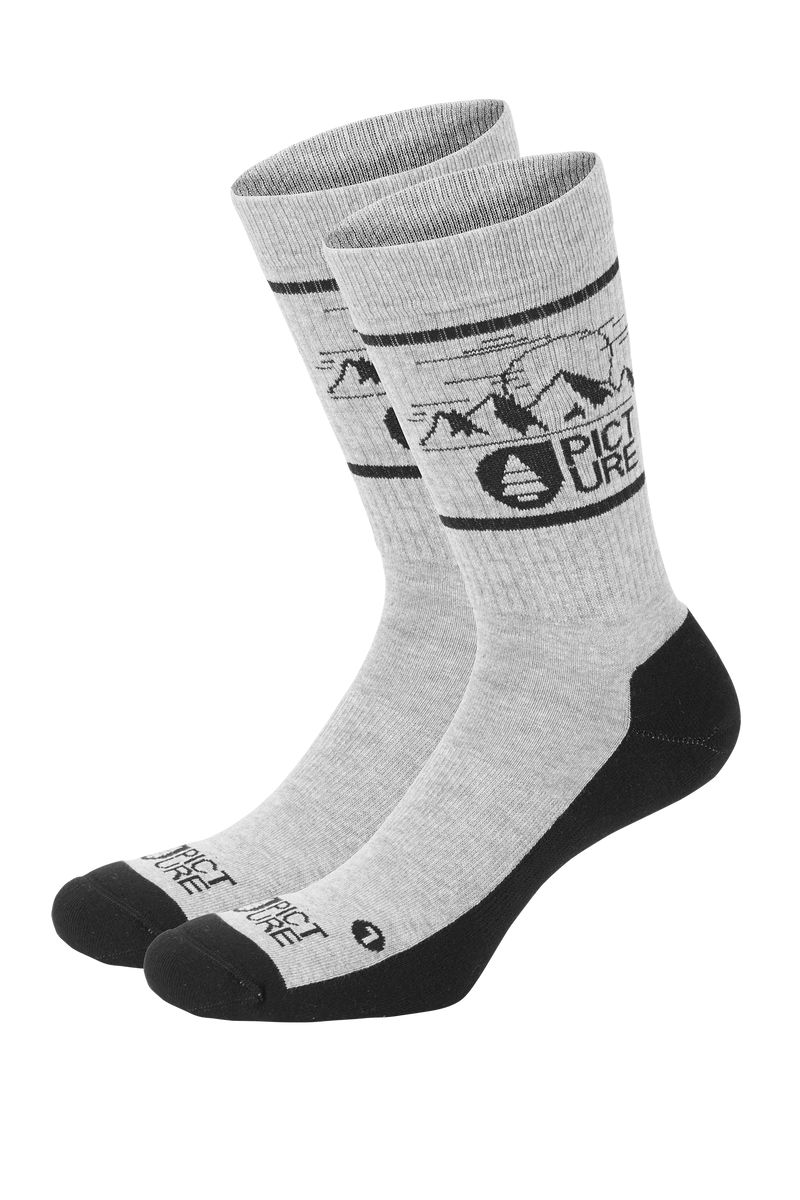 Picture Organic Bazik Men's Socks Grey | JIR-961438