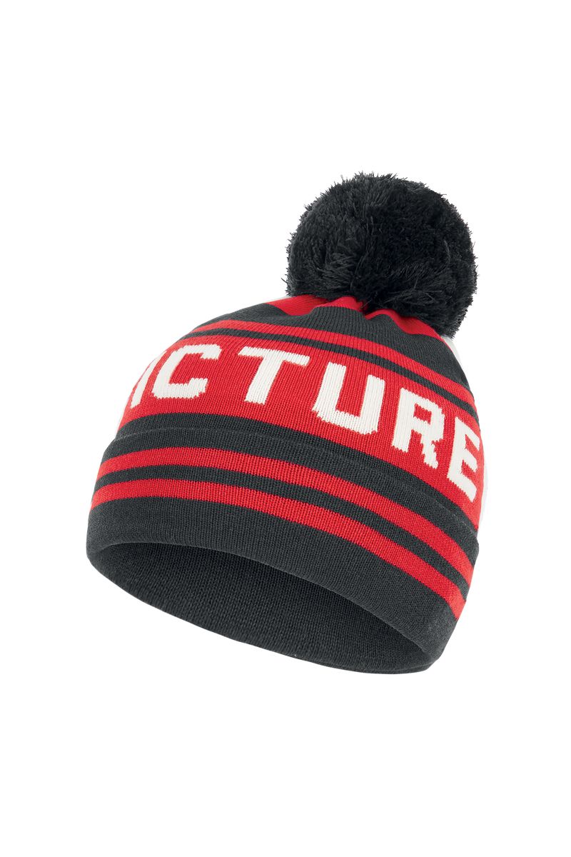 Picture Organic Casu Men's Beanie Black Red | MQD-629370