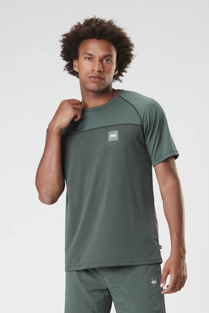 Picture Organic Chardo Tech Men's T Shirts Green | ZDO-437162