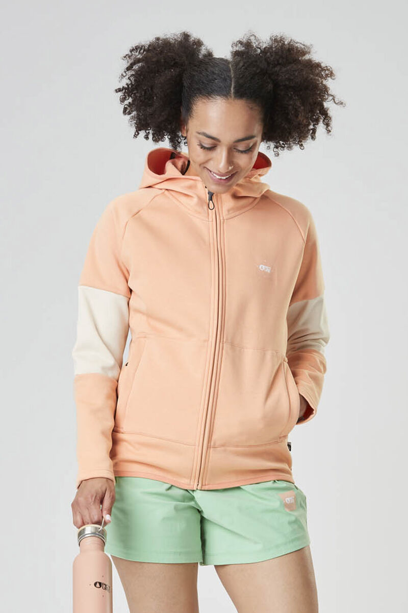 Picture Organic Dalni Fz Tech Women's Hoodie Coral | MSC-387019