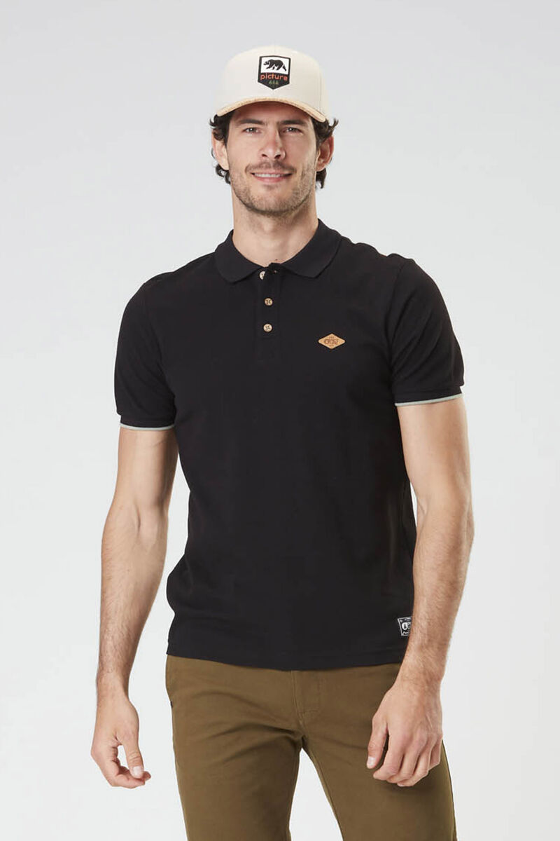 Picture Organic Delo Men's Shirts Black | IVZ-182603